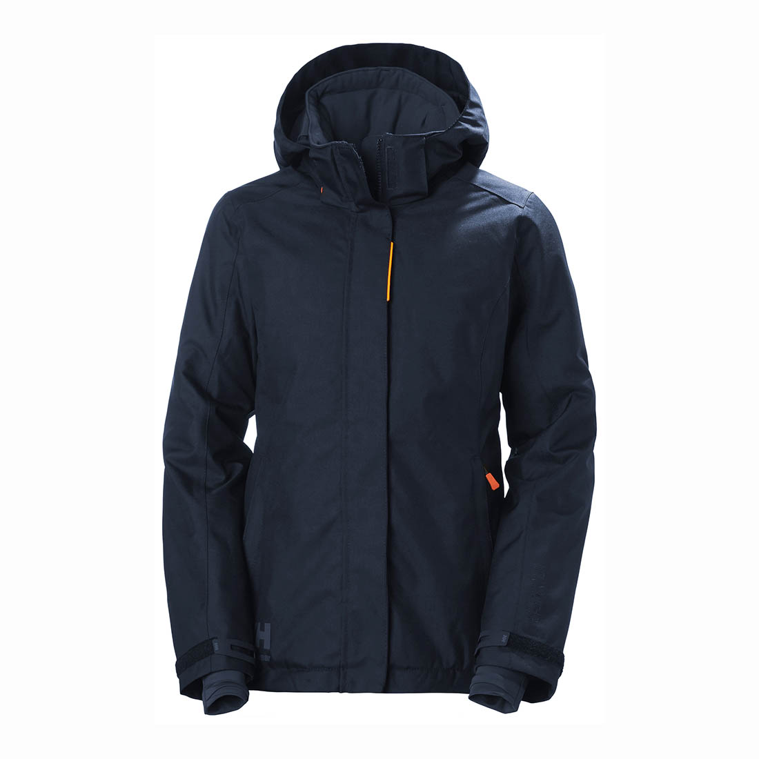 Helly Hansen Luna Waterproof Hooded Navy Ladies Winter Workwear Jacket Large