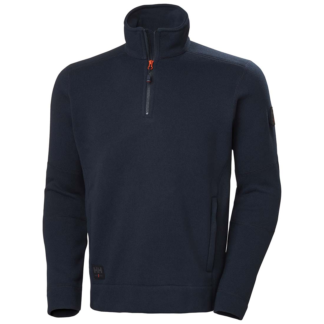Helly Hansen 72251 Kensington Half Zip Polartec Navy Work Fleece Jacket 4X Large