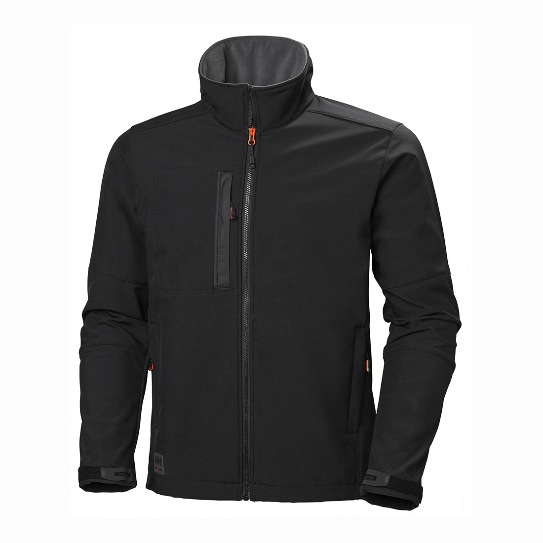 Helly Hansen Kensington Black Zipped Front Softshell Workwear Jacket 3X Large