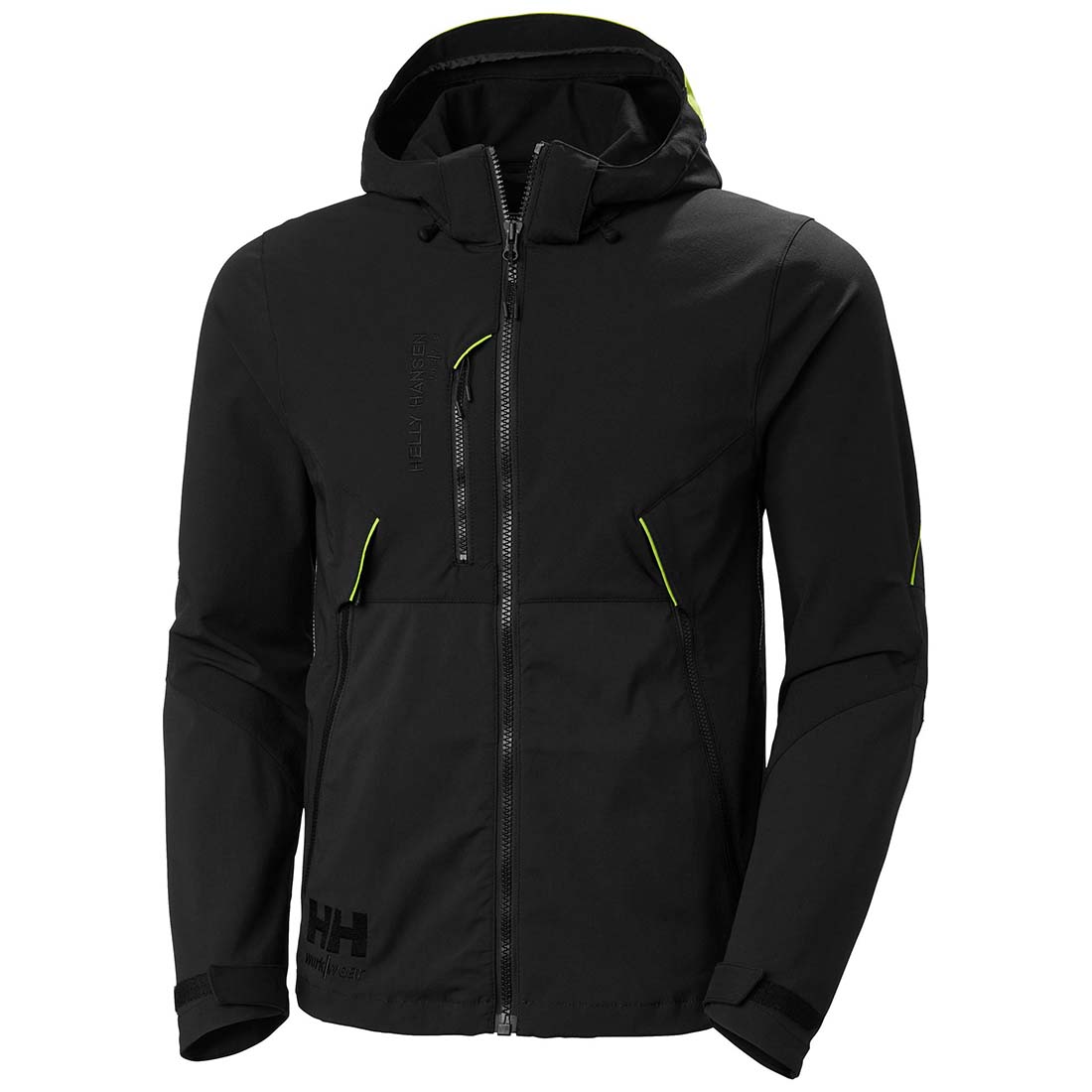 Helly Hansen 74263 Technical Black Fabric Magni Evolution Workwear Jacket X Small