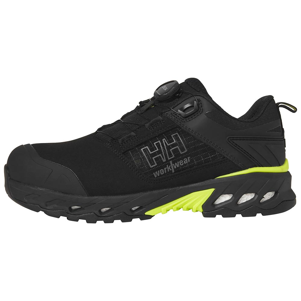 Helly Hansen Magni Evo Low ESD Black Lime Lightweight BOA Safety Sandals UK 11