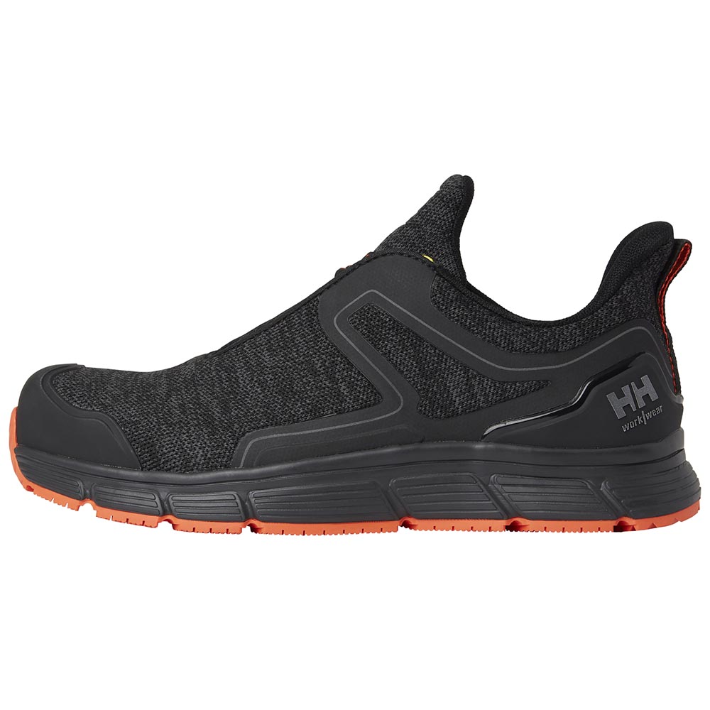 Helly Hansen Kensington Low Black Orange Metal Free ESD Safety Trainers UK 2