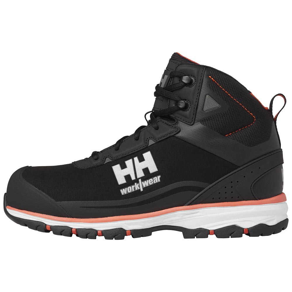 Helly Hansen Chelsea EVO 2 Mid Black Orange ESD S3 Safety Boots UK 5