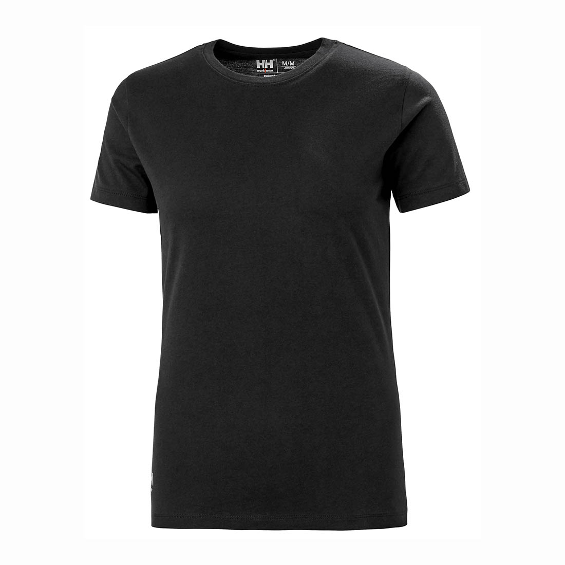 Helly Hansen Manchester Black Cotton Short Sleeve Ladies Work T Shirt Small