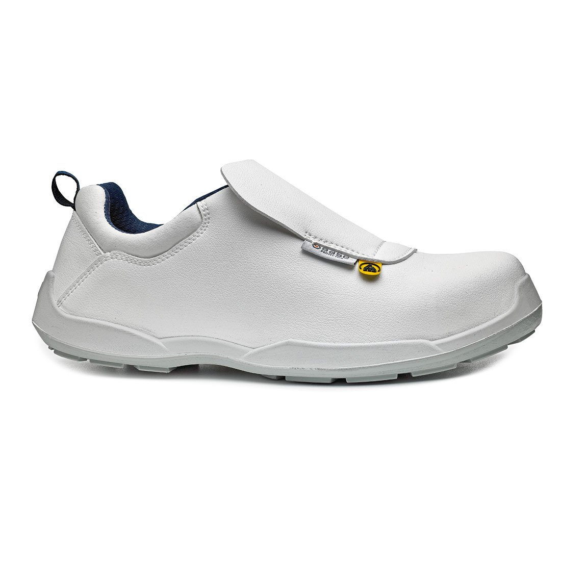 Base B0636 BOB WHITE WR MICROFIBRE VEGAN FRIENDLY ESD SAFETY SHOES UK 8
