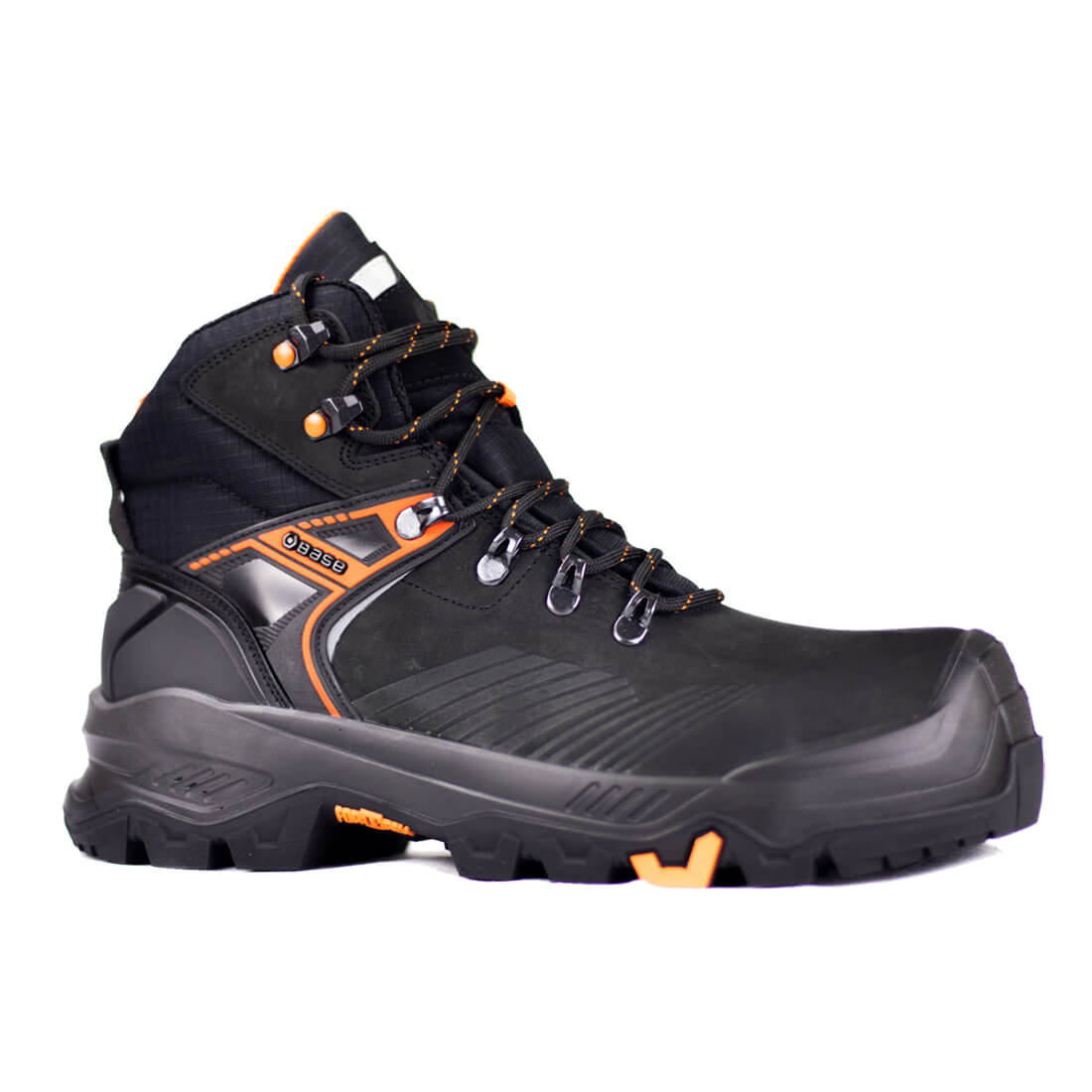 Base Fortrex B1601 T Wall Mid Water Resistant Brown Leather Safety Boots UK 13
