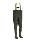 ELKA 170200 FULL S5 WATERPROOF OLIVE GREEN CHEST SAFETY WADERS