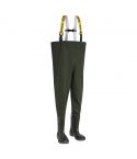 ELKA 190000 HEAVY DUTY WATERPROOF NON SAFETY OLIVE GREEN CHEST WADERS