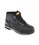 JCB 3CX Black Leather S3 Composite Toe Cap Waterproof Safety Hiker Boots