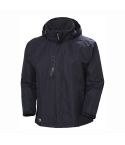 Helly Hansen Manchester Waterproof Navy Hooded Workwear Shell Jacket