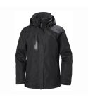 Helly Hansen Manchester Black Waterproof Ladies Hooded Work Jacket