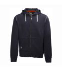 Helly Hansen Oxford Navy Cotton Full Zipped Front Workwear Hoodie