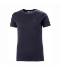 Helly Hansen Manchester Navy Cotton Short Sleeve Ladies Work T Shirt