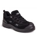 Apache AP302SM Black S1P SRC Steel Toe and Midsole Unisex Safety Trainers