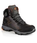 No Risk Apollo Waterproof Sympatex Black Leather Mens Safety Work Boots