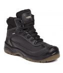 Apache Ranger Black Leather Waterproof S3 All Terrain Safety Boots