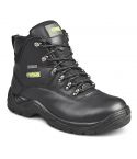 Apache SS812SM Black Leather Waterproof S3 SRC Safety Hiker Work Boots