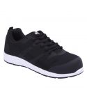 Apache Vault Lightweight Black Steel Toe Unisex Safety Work Trainers