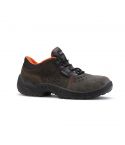 Base B0150 OPERA GREY SUEDE LEATHER S1P SRC SAFETY WORK TRAINERS