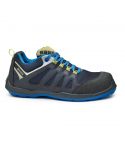 Base Paddle B0657 Metal Free Navy Yellow S1P SRC Safety Trainers UK 8