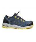 Base B1006B K WALK BLUE BUNGEE LACE LIGHTWEIGHT SAFETY TRAINERS