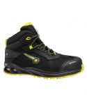 Base K Hurry Top B1042 Black Yellow Nubuck Leather S3 Safety Boots