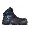 Base Fortrex B1605 T Robust Mid Waterproof Black Leather BOA Safety Boots