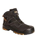 JCB Backhoe Black Nubuck S3 Composite Toe Water Resistant Safety Boots