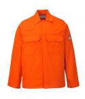 Portwest Bizweld BIZ2 Orange FR Stud Fastening Work Jacket