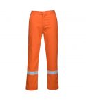 Portwest Bizweld BZ14 Orange Flame Resistant Bizweld Iona Trousers