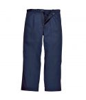 Portwest Bizweld BZ30 Navy Cotton Flame Resistant Bizweld Trousers