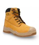 DeWalt Jamestown Water Resistant Honey Nubuck Side Zip Safety Boots