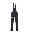 DX4 Workwear DX441 Black Kneepad Multipocket Work Bib and Brace