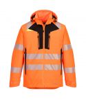 DX4 Workwear DX461 Orange Breathable Fabric High Vis Winter Jacket
