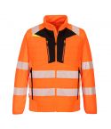 DX4 Workwear DX473 Orange Lightweight High Vis Hybrid Baffle Jacket