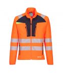 DX4 Workwear DX481 Orange Breathable High Vis Base Layer Jacket