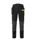 EV4 Workwear EV440 Black Kneepad Pocketed Stretch Holster Work Trousers