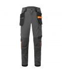 EV4 Workwear EV440 Metal Grey Kneepad Pocket Stretch Holster Work Trousers