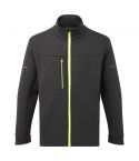 EV4 Workwear EV473 Black Technical Zip Front Work Fleece Jacket