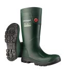 Dunlop FieldPro Full Safety EG62E33 Green S5 PU Safety Wellingtons