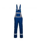 Portwest Bizflame Ultra FR07 FR Blue Two Tone Antistatic Bib and Brace