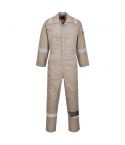 Portwest Bizflame Plus FR21 Khaki FR Lightweight Anti Static Coverall