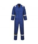 Portwest Bizflame Plus FR21 Blue FR Lightweight Anti Static Coverall