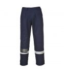 Portwest Bizflame Plus FR26 Navy FR Antistatic Knee Pad Trousers