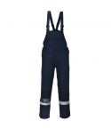 Portwest Bizflame Plus FR27 Navy FR Antistatic Cotton Bib and Brace