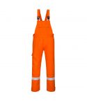 Portwest Bizflame Plus FR27 Orange FR Antistatic Cotton Bib and Brace