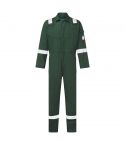 Portwest Bizflame Plus FR28 Green FR Lightweight Anti Static Coverall