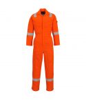 Portwest Bizflame Plus FR28 Orange FR Lightweight Anti Static Coverall