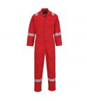 Portwest Bizflame Plus FR28 Red FR Lightweight Anti Static Coverall