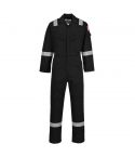 Portwest Bizflame Plus FR50 Black Flame Resistant Anti Static Coverall